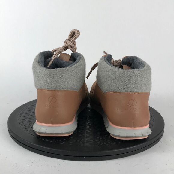 Cole Haan ZeroGrand Suede Hiker Boot Leather Pink Rose W14073 Women’s Size 7 - Picture 6 of 12